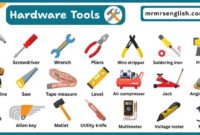 Hardware-Tools-Names-in-English-with-Their-Pictures-1 Hardware Tools