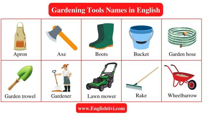 Gardening Tools