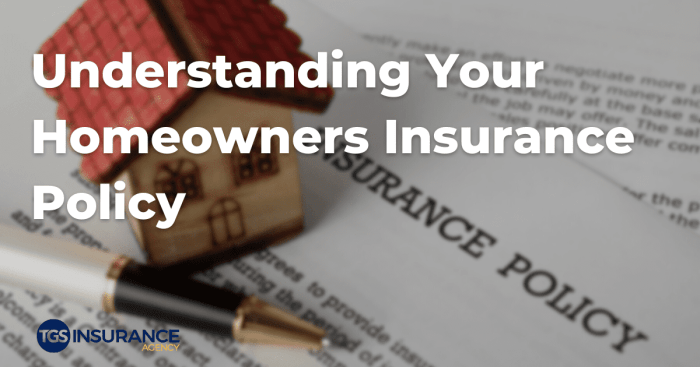 Understanding Your Homeowners Insurance Policy | TGS Insurance Agency Homeowners Insurance