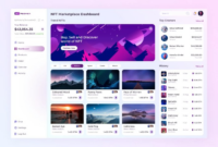 NFT Marketplace Dashboard by Mike Pismenny 🇺🇦 on Dribbble NFT Marketplace Tools